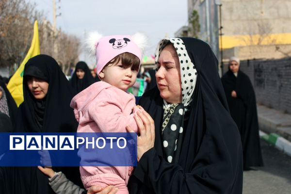 راهپیمایی ۲۲ بهمن ماه در جوادآباد 