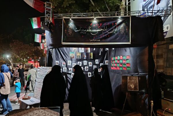 برپایی موکب دختران بصیرا در بجنورد 