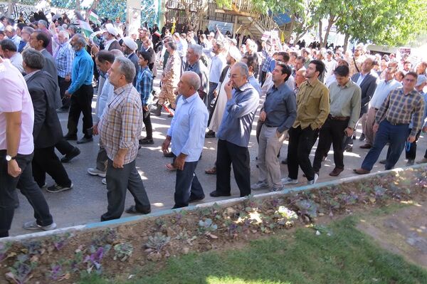 راهپیمایی سراسری محکومیت جنایات رژیم صهیونیستی شهرستان بجنورد