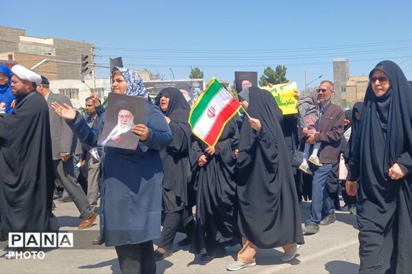 مراسم بزرگداشت چهلمین روز شهادت قائد امت در بجنورد