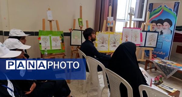 اختتامیه کانون یاریگران زندگی در دبیرستان ۱۵ خرداد 