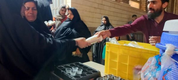 مراسم جشن سالروز ازدواج امام علی(ع) و حضرت زهرا(س) در روستای ورجان قم