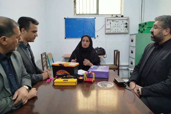 بازدید فرماندار و شورای شهرقدس از پژوهش‌سرای دکتر حسابی
