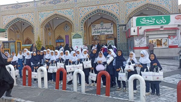 آئین جشن تکلیف در حرم امام رضا (ع)