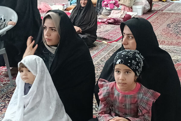 برگزاری مراسم معنوی اعتکاف در شهر صغاد