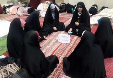 حضور پرشور نوجوانان در نخستین روز اعتکاف