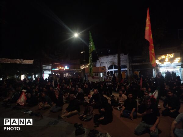 برگزاری مراسم عزاداری همزمان با رحلت پیامبر (ص) و شهادت امام حسن (ع) در نیشابور