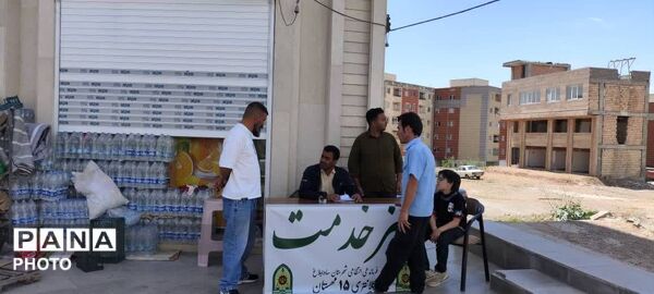 راه‌اندازی میز خدمت نیروی انتظامی شهرستان ساوجبلاغ