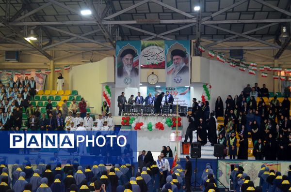 همایش سالروز تاسیس سازمان دانش‌آموزی با اجرا و حضور ۱۵۰۰ دانش‌آموز پیشتاز در پایتخت