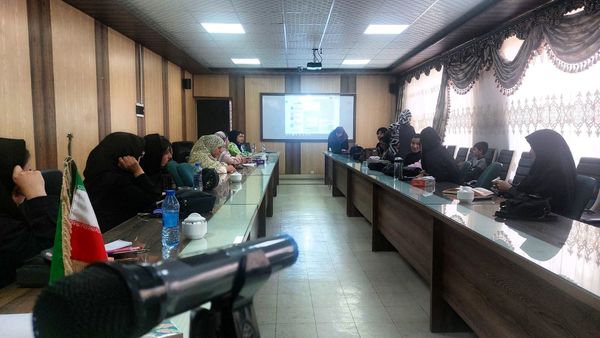 جلسه اول دوره بازیگری صدا در خبرگزاری پانا آذربایجان شرقی