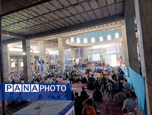 نماز عبادی سیاسی جمعه همزمان باهفته وحدت درنیشابور