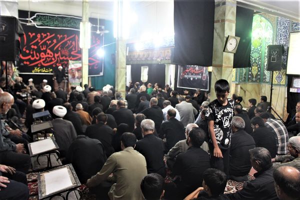 مراسم بزرگداشت چهلم شهید «محمد خاکی» و فرزندش در قم