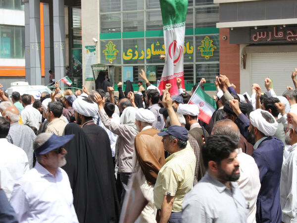 راهپیمای جمعه خشم و نصر در قم