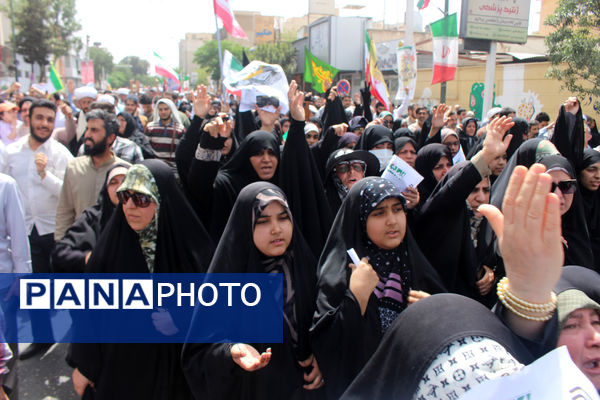 جلوه های حماسی خشم و انزجار مردم قم از جنایات رژیم صهیونیستی 