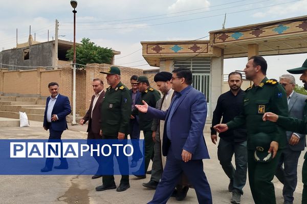 بازدید مسئولان از مدارس نوسازی‌شده لردگان در طرح ملی شهید عجمیان 