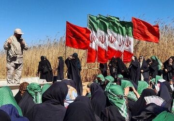 آیین اعزام دانش‌آموزان اسلامشهر به اردوی راهیان نور