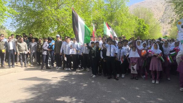 نوجوانان وجوانان زرقانی ثابت کردندکه با مردم فلسطین هم درد هستند 