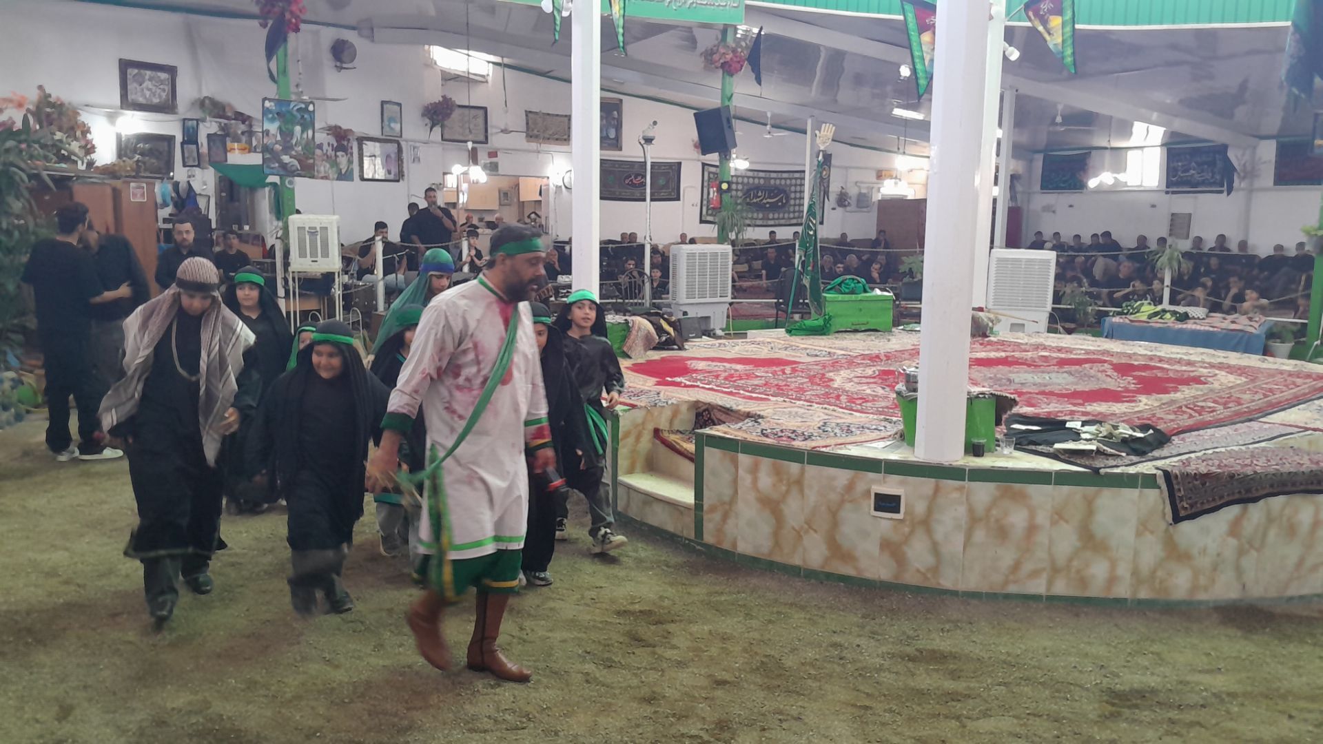 طنین نوای سوگ و حماسه در آیین عزاداری و تعزیه‌خوانی 