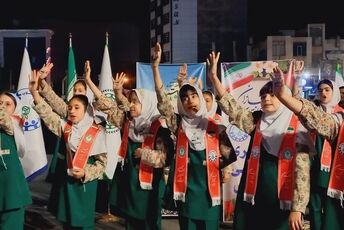 ویژه‌برنامه سالروز تاسیس سازمان دانش‌آموزی در موکب آموزش و پرورش ورامین