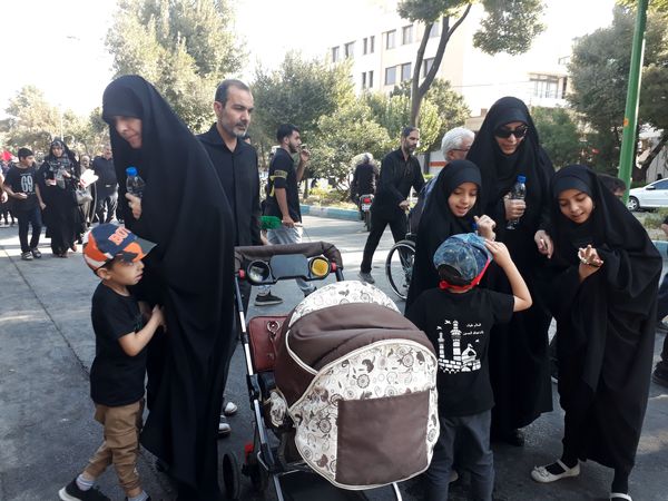 پیاده‌روی جاماندگان اربعین در اصفهان