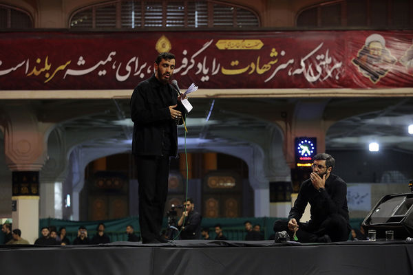 آیین عزاداری سنتی «چهارپایه خوانی» به مناسبت سالروز وفات حضرت معصومه(س)