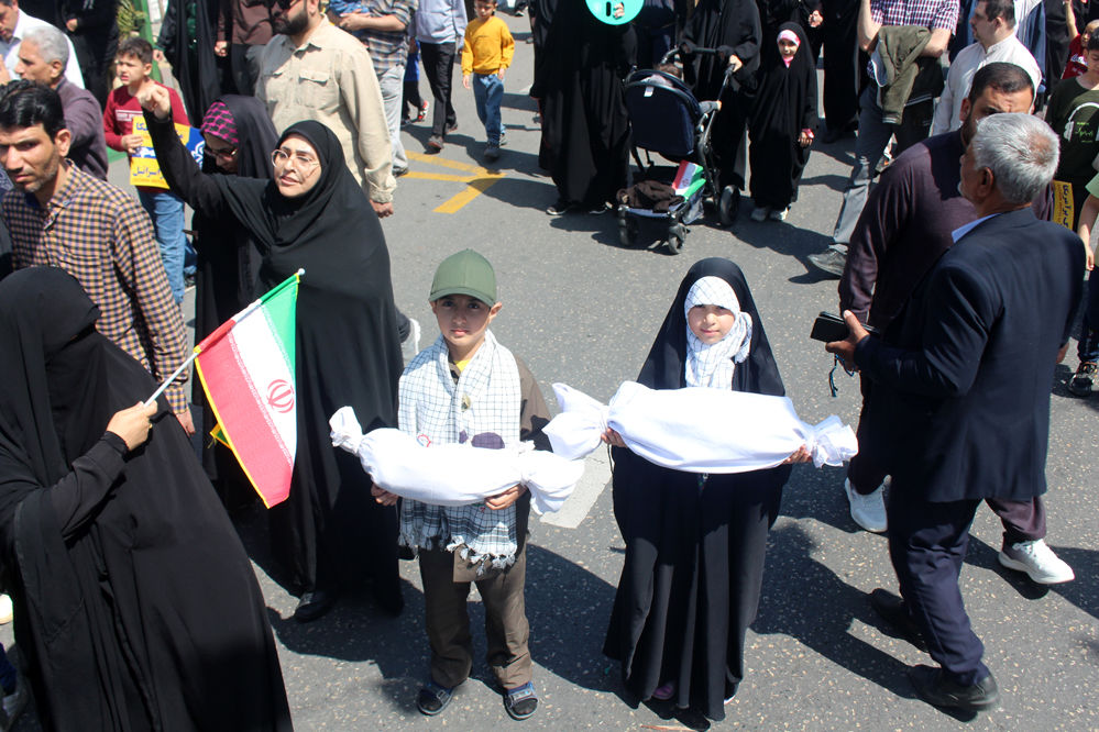 حماسه‌ حضور، تسلّای دل پرخون کودکان غزه

