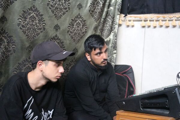 عزاداری ظهر عاشورا در مسجد حضرت صاحب الزمان(عج) مشهد