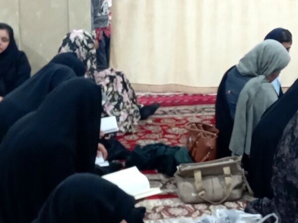 تلاوت دعای کمیل در شهرستان کاخک