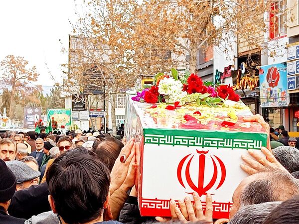 تشییع با شکوه شهید جوادحسن زاده شهید مرزبانی فراجا