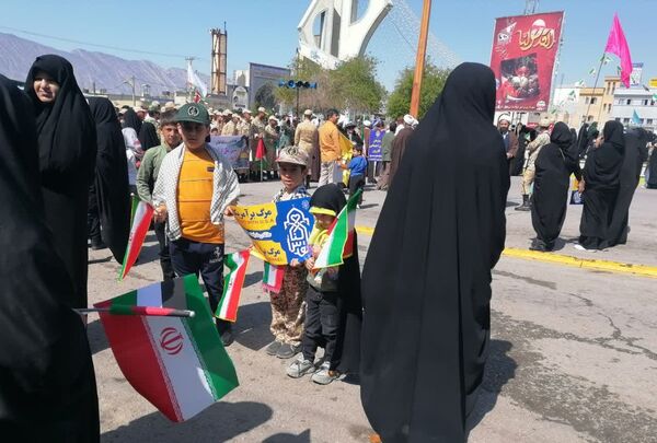 حضور پر شور مردم شهرستان کازرون در راهپیمایی روز قدس