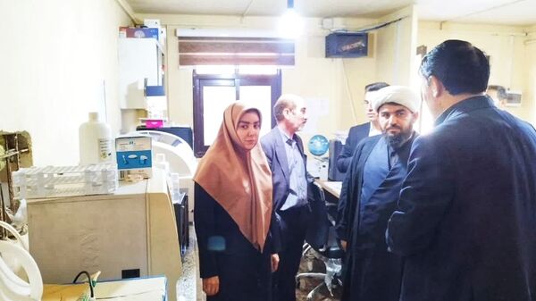 بازدید سرپرست دانشگاه علوم پزشکی یاسوج از مراکز بهداشتی و درمانی شهرستان مارگون