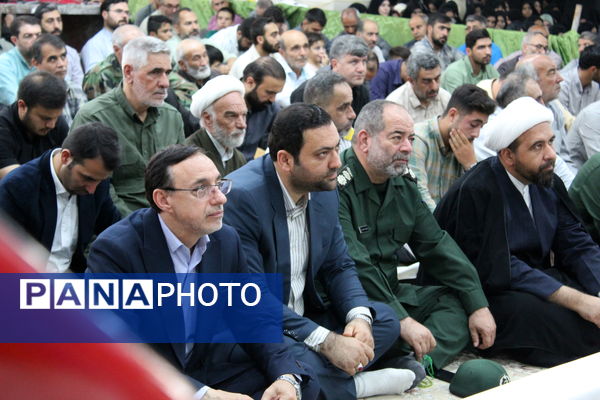 برگزاری سی و هفتمین یادواره شهدای شهر درق