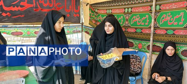 موکب دانش‌آموزی طریق‌الاقصی ناحیه سه کرمانشاه