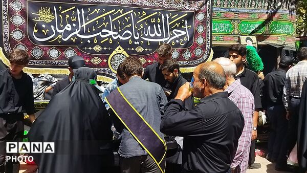 گذری بر موکب مسجد قدس در پیاده روی جاماندگان اربعین حسینی نیشابور‌ 
