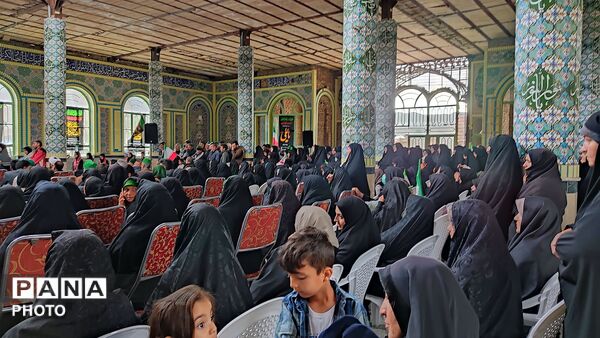 مراسم گرامیداشت چهلم امام شهید در گلزار شهدای  شهر بار نیشابور-۱