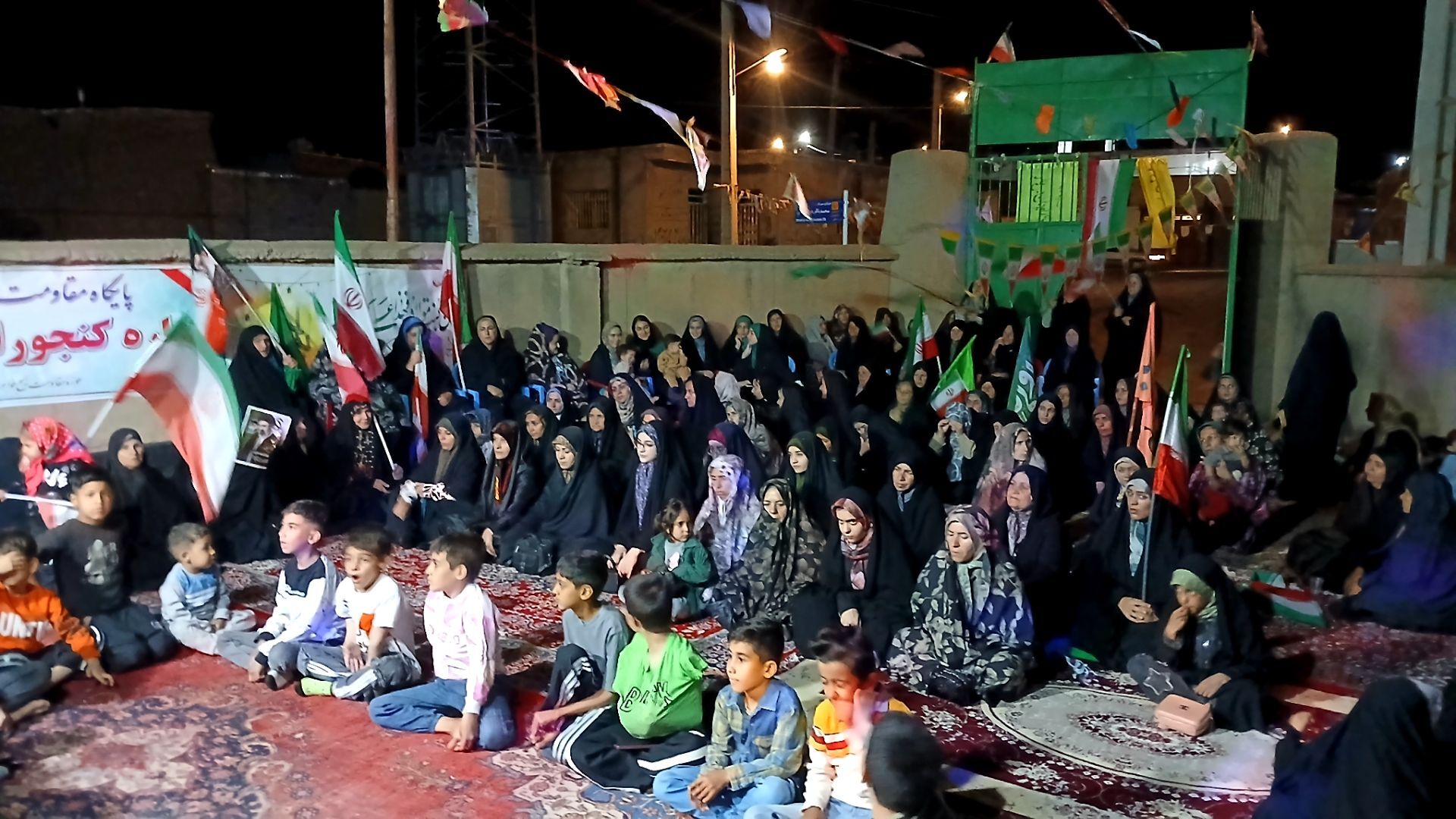 جشن باشکوه عید سعید غدیر در مسجد امام حسین(ع) روستای کنجوران سفلی
