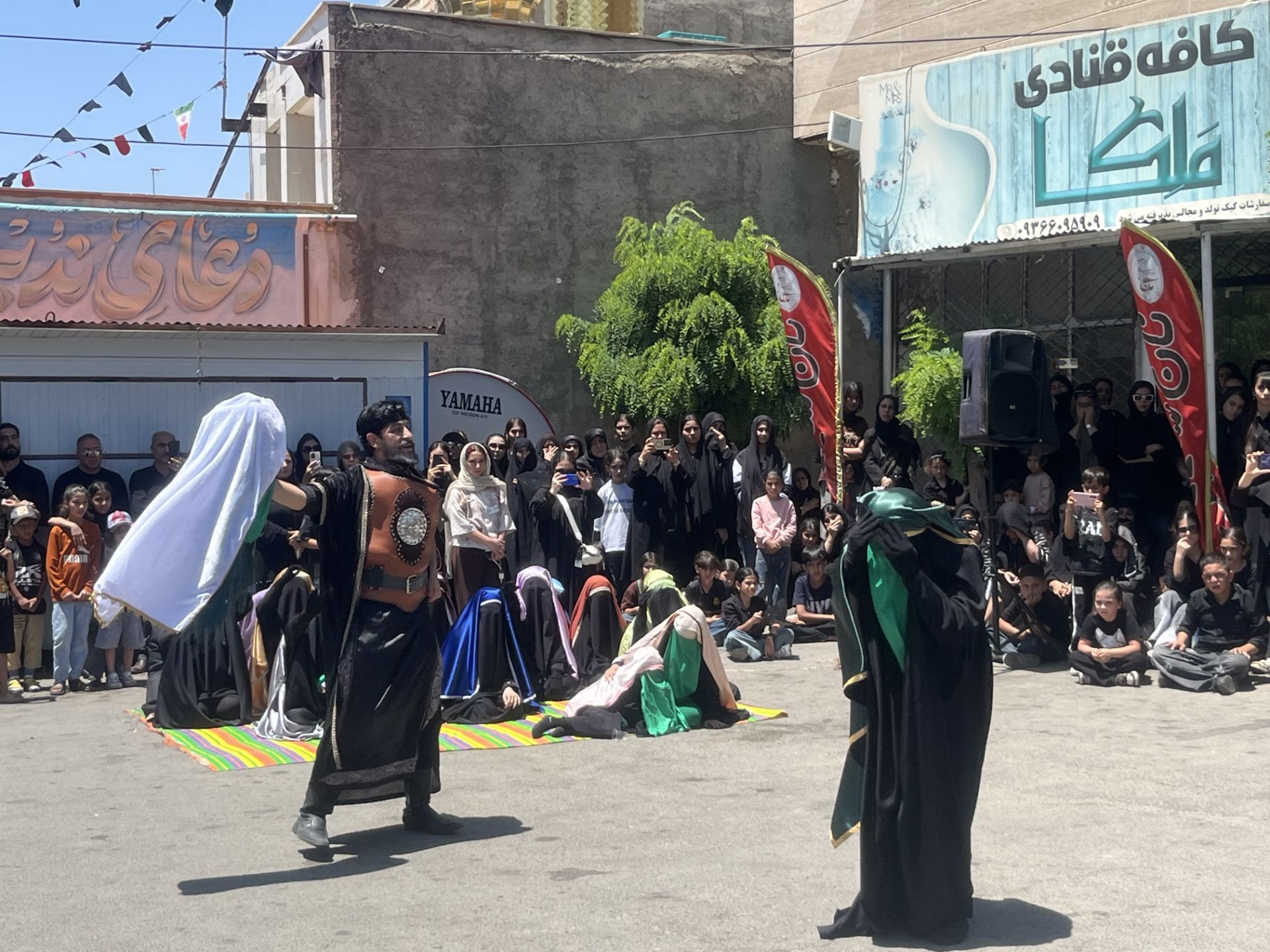  بازتاب واپسین پرده عاشورا در آیین خیمه‌سوزان هیئت فداییان حسین(ع)