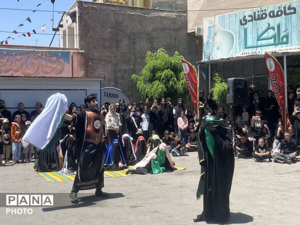  بازتاب واپسین پرده عاشورا در آیین خیمه‌سوزان هیئت فداییان حسین(ع)