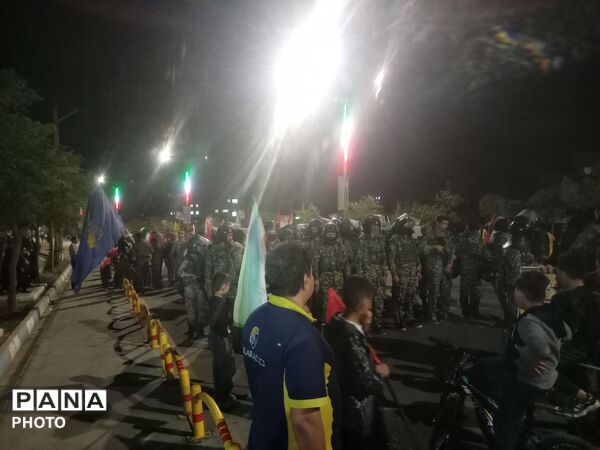 رزمایش جانفدا در تربت حیدریه؛ رژه با شکوه خودرویی و موتوری گردان‌های بسیج 