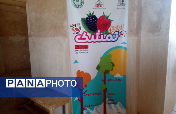 دومین مرحله اردوی تمشک در خواف