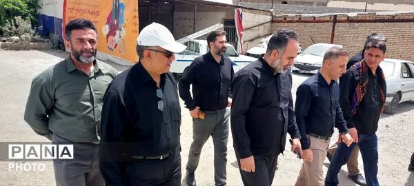 بازدید نمایندگان سازمان بازرسی استان البرز از موکب عاشقان امام شهید 