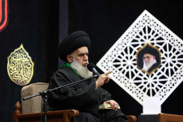 مراسم عزاداری سالروز شهادت امام هادی(ع) در حرم حضرت معصومه(س)