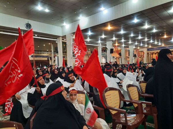 اجتماع زینبیون در بوشهر