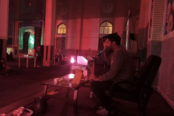 احیای شب بیست و یکم ماه مبارک رمضان در حاجی آباد