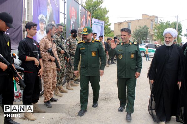 افتتاحیه موکب یاران خراسانی شهرستان سملقان در روستای مهمانک 