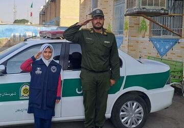 از قانون‌مداری تا آگاهی؛ پلیس مهمان دانش‌آموزان شد