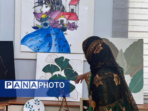 افتتاح نمایشگاه «ماهی پرنده» در مرکز کانون جاسک به مناسبت هفته دولت