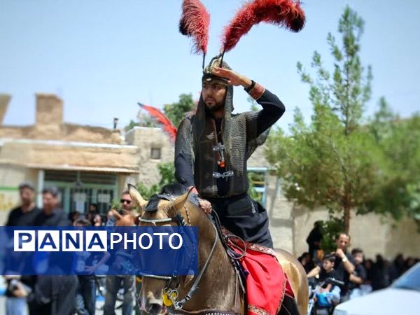 شبیه خوانی عاشورا در روستای فدافن