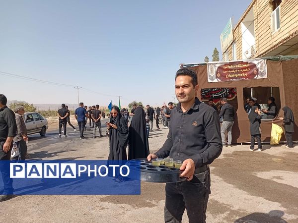 برپایی موکب اربعینی در خلیل آباد