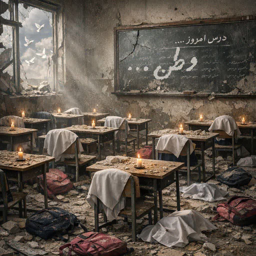  فرو ریختن سقف مدرسه، آوار آرزوها بر سر کودکان